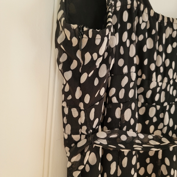 Midi dress black and white sixe M - Picture 6 of 12